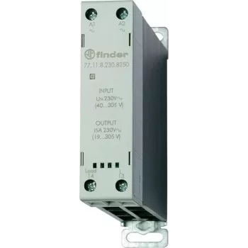 Finder SSR-Relejs 22,5 mm korpusā 77.11.8.230.8250 1 normāli atvērts kontakts (77.11.8.230.8250)