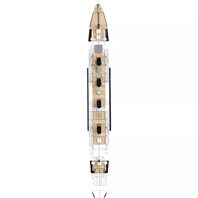 Konstruktoru komplekts Cobi R.M.S. Titanic modelis 593 gabali COBI-1680 — mēroga modelis būvbloki