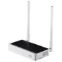 Galda maršrutētājs TOTOLINK N300RT — vienas joslas 2,4 GHz Wi‑Fi 4, 300 Mbps, 5x RJ-45 Fast Ethernet porti, 2 ārējās 5 dBi antenas