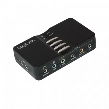 LogiLink USB Sound Box Dolby 7.1 8-kanālu 7.1 kanāli