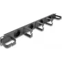 Kabeļu pārvaldības panelis DeLOCK 66751 pelēks metāls 48,3 cm