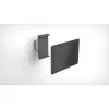 DURABLE TABLET HOLDER WALL - sienas stiprinājums planšetdatoram - alumīnijs, ABS plastmasa - sudrabs (7-13) (893323)