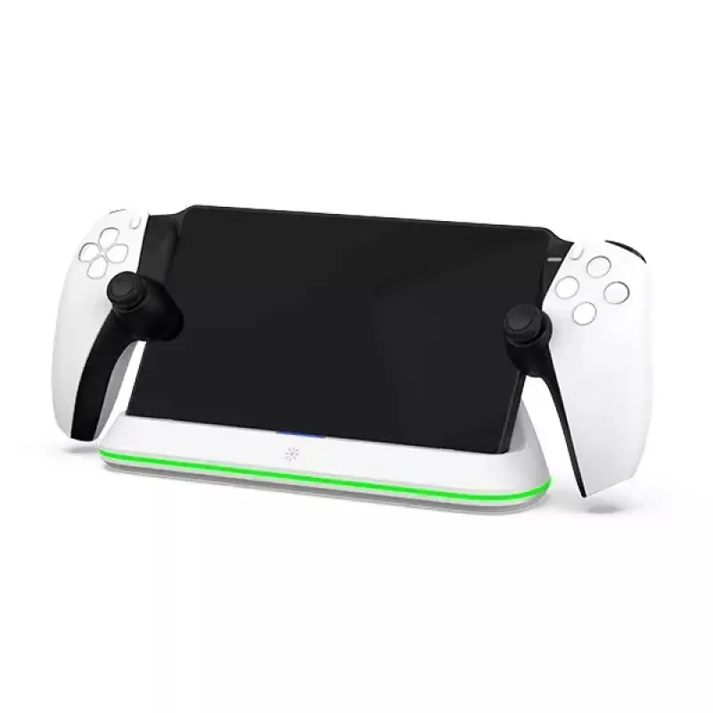 Uzlādes sistēma Subsonic SA5708 PlayStation Portal vadu savienojumam, melna/balta