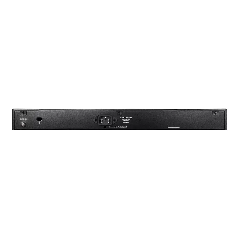 D-Link DGS-1510-28XMP pārvaldīts L2/L3 Gigabit Ethernet (10/100/1000) Power over Ethernet (PoE) Melns, Pelēks