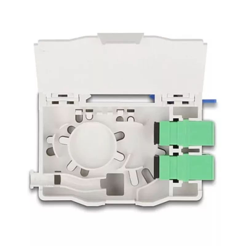 Optiskās šķiedras sadales kārba DeLOCK 88097 SC Simplex balta