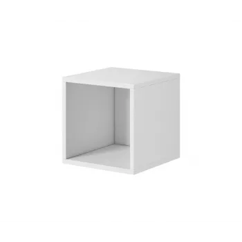 Storage cabinet cama meble ROCO RO6 atvērts skapis, 370×390×370 mm, balts, stāvošs