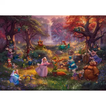 Thomas Kinkade Studios: Disney - Robin Hood, Puzzle 1000 gab.