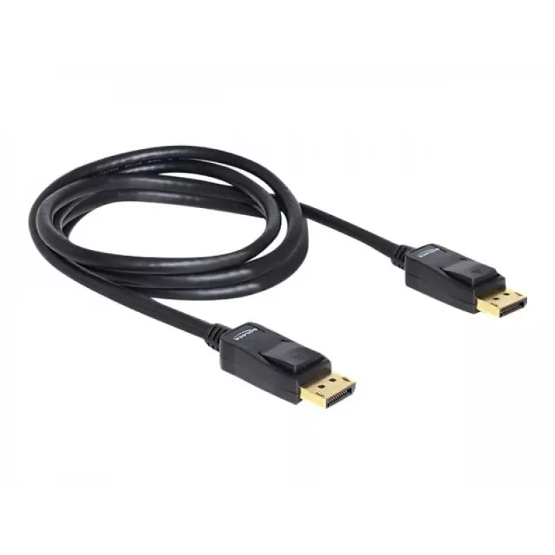 DisplayPort kabelis DeLOCK 82585 2m melns