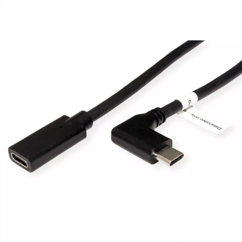 ROLINE 11.04.5496-10 - 2 m - USB Type-C - USB Type-C - Vīrieša - Sieviešu - Leņķveida (11.04.5496)