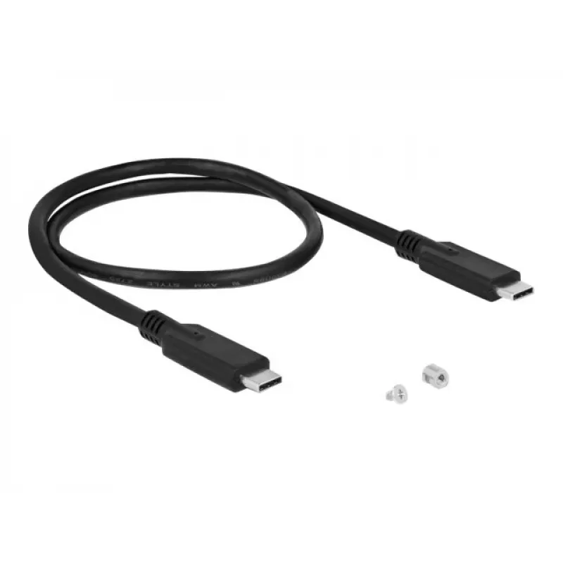 Delock - glabāšanas korpuss - M.2 - M.2 NVMe karte - USB 3.1 (Gen 2) - melns (42614)