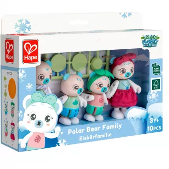 Hape polārlāču ģimenes rotaļu figūriņa