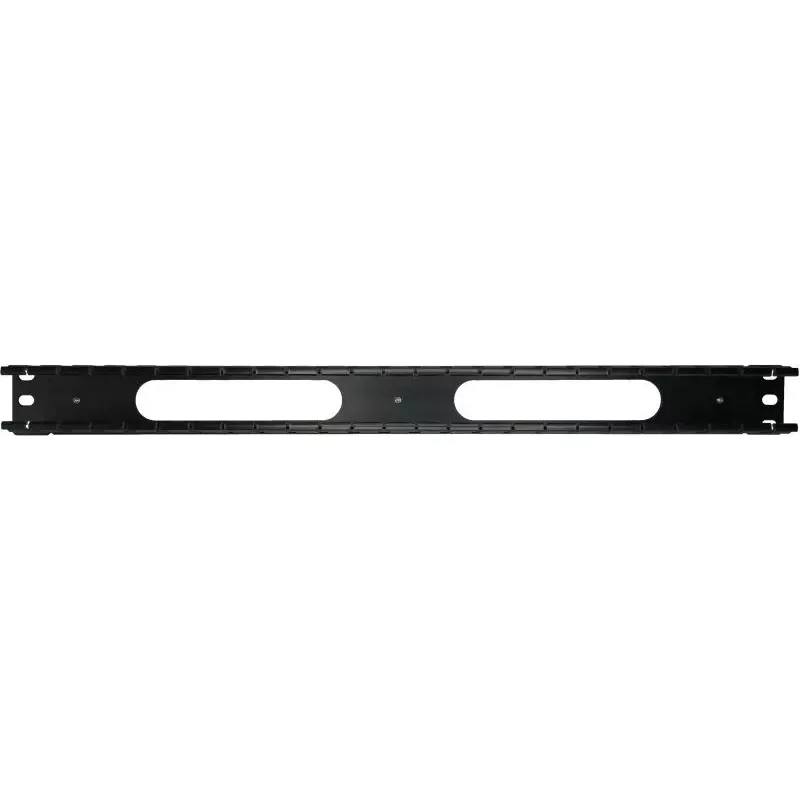 Kabeļu kaste Alantec PK008 sienas organizators 1U melna metāla/plastmasas