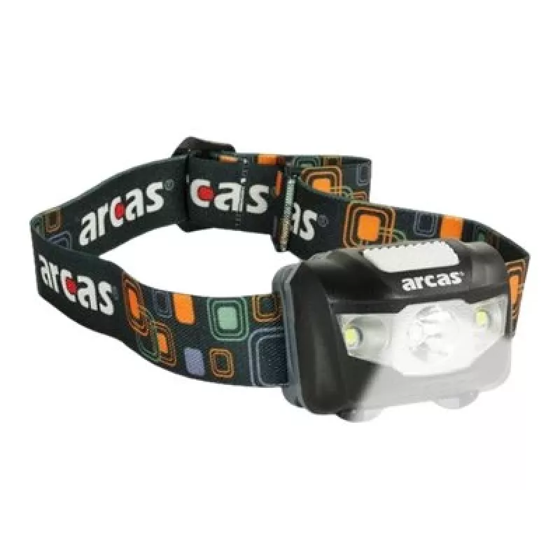 Arcas | Priekšējais lukturis | ARC5 | 1 LED+2 plūdu gaismas LED | 5 W | 160 lm | 4+3 gaismas funkcijas