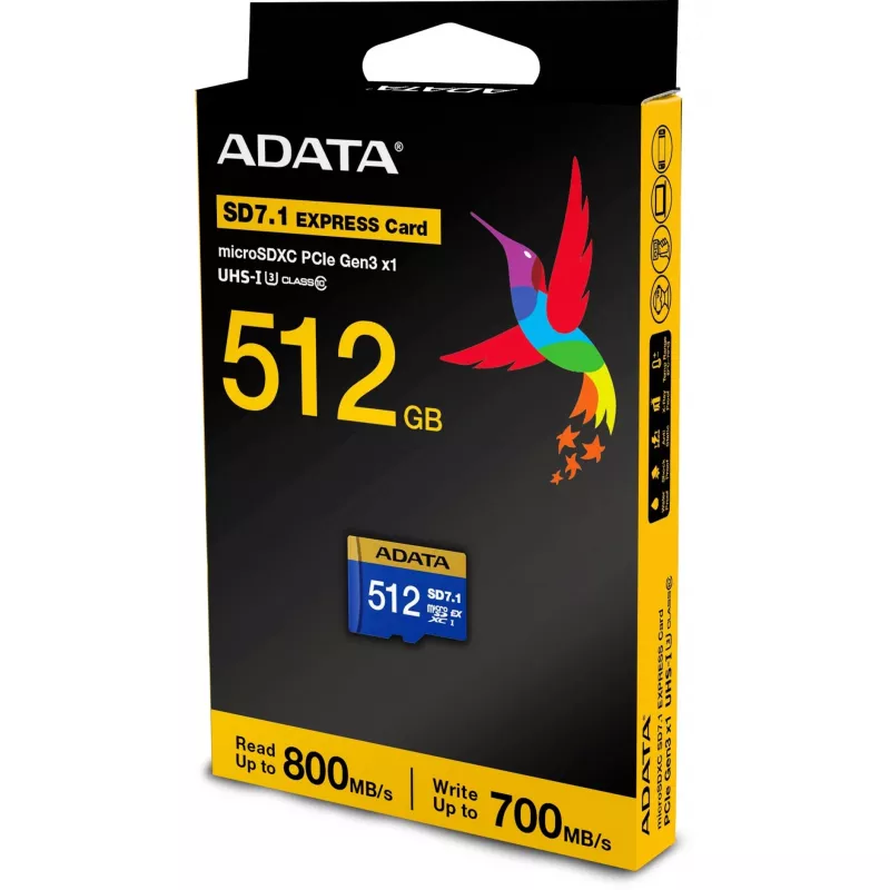 ADATA UD512GEX3L1-C atmiņas karte 512 GB MicroSDXC UHS-II
