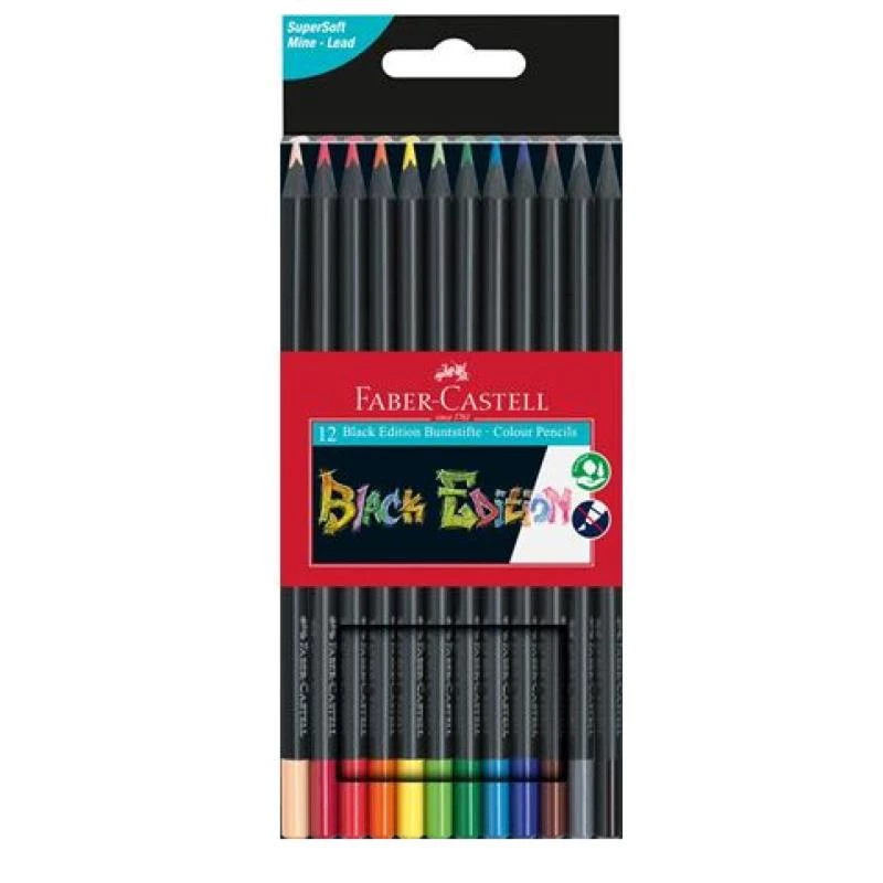 Krāsu zīmuļi Faber-Castell 116412 Daudzkrāsains 12 gab.
