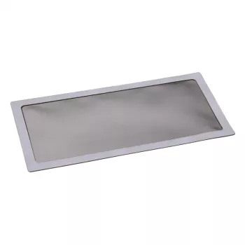 Putekļu filtrs DEMCiflex 0323 — rezerves datora putekļu filtrs, 125,2 × 248,5 mm, melns/pelēks