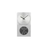 NeXtime klok 3028 OP pulkstenis, 16x30,2 cm, Sienas, Stikls, Sudraba