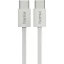 Hama Fabric USB kabelis USB 2.0 1 m USB C pelēks
