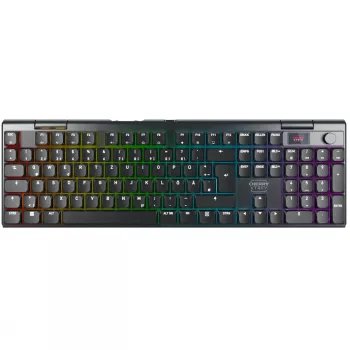 Spēļu tastatūra CHERRY XTRFY MX 10.1 Wireless USB RF Bluetooth QWERTZ Melna