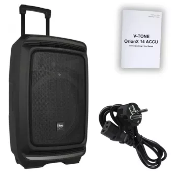 V-TONE OrionX 14 ACCU - aktīvs ar akumulatoru darbināms skaļrunis 14