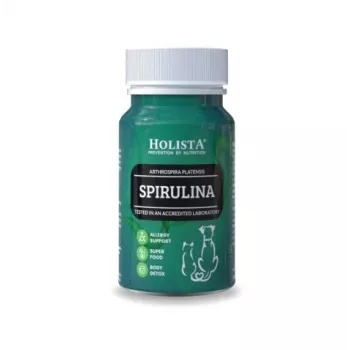 HOLISTA Spirulina - uztura bagātinātājs suņiem un kaķiem - 90 tabletes