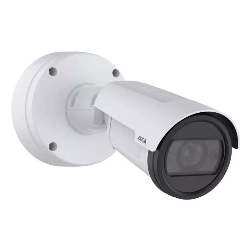 Axis P1488-LE Bullet IP drošības kamera, 4K UHD, āra, vadu, piestiprināšana pie staba