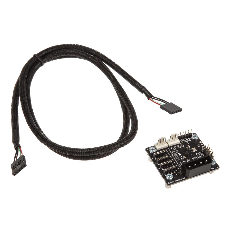 Aqua Computer farbwerk USB RGB LED kontrolieris, aquabus variants