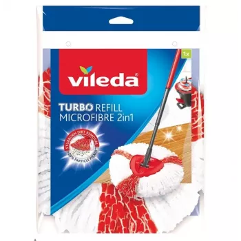 Mop head Vileda Turbo 2in1 Red balta