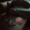 Pārnēsājamais skaļrunis MANTA SPK03-GR Szumi-GO — zaļš, Bluetooth, mazuļu miega skaņas, taimeris, RGB fona apgaismojums, 12,5×7,5×12,5 cm