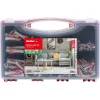 Meister-Box XL dzīvojamā zona (gaiši pelēka/sarkana, 280 detaļu)