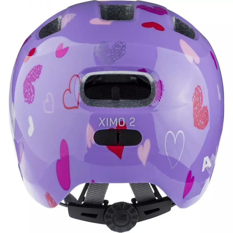 Velosipēdu ķivere ALPINA XIMO 2 PURPLE HEARTS GLOSS 49-54