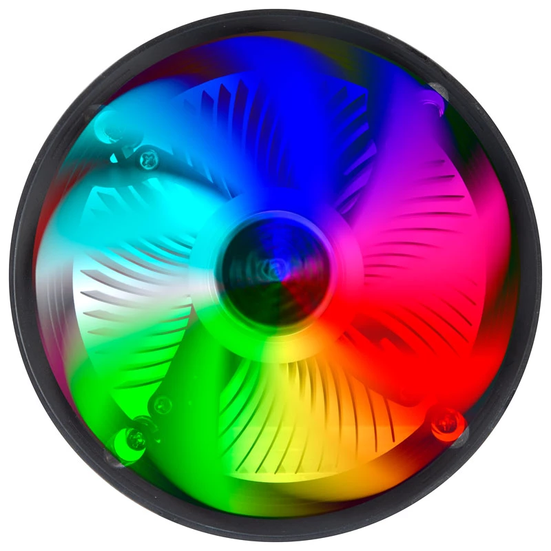 Dzesētājs Akasa Vegas Chroma AM procesoram 12 cm melns balts