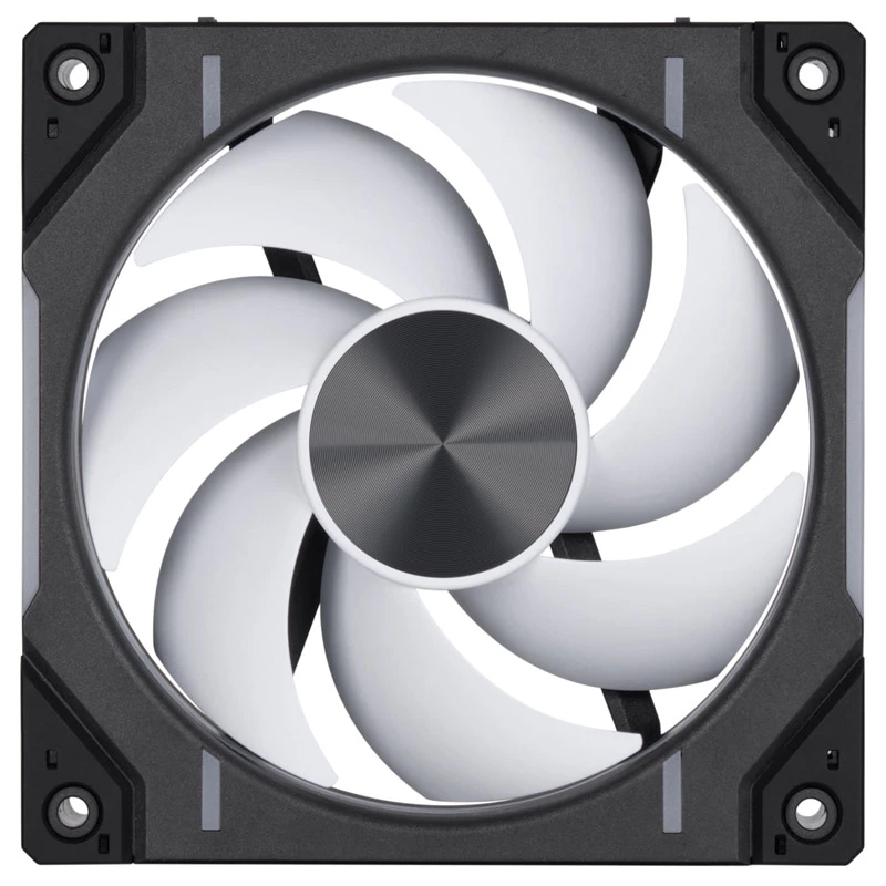 Phanteks D30 120mm ARGB PWM korpusa ventilatori - melns, 3 gab.