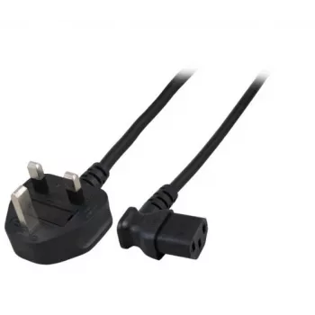 Microconnect PE090420A strāvas kabelis melns 2 m BS 1363 C13 savienotājs