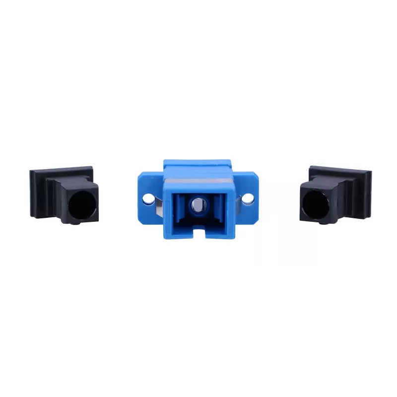 Extralink SC/UPC adapteris, vienmoda, simplekss, zils