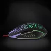 Esperanza MX211 LIGHTNING - Pele - USB - Pele - Optiskā - 6 pogas - Melna