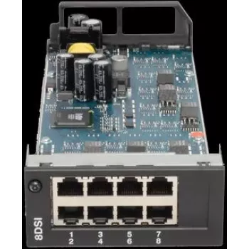 Mitel 470 termināļa DSI 8DSI aprīkojuma karte