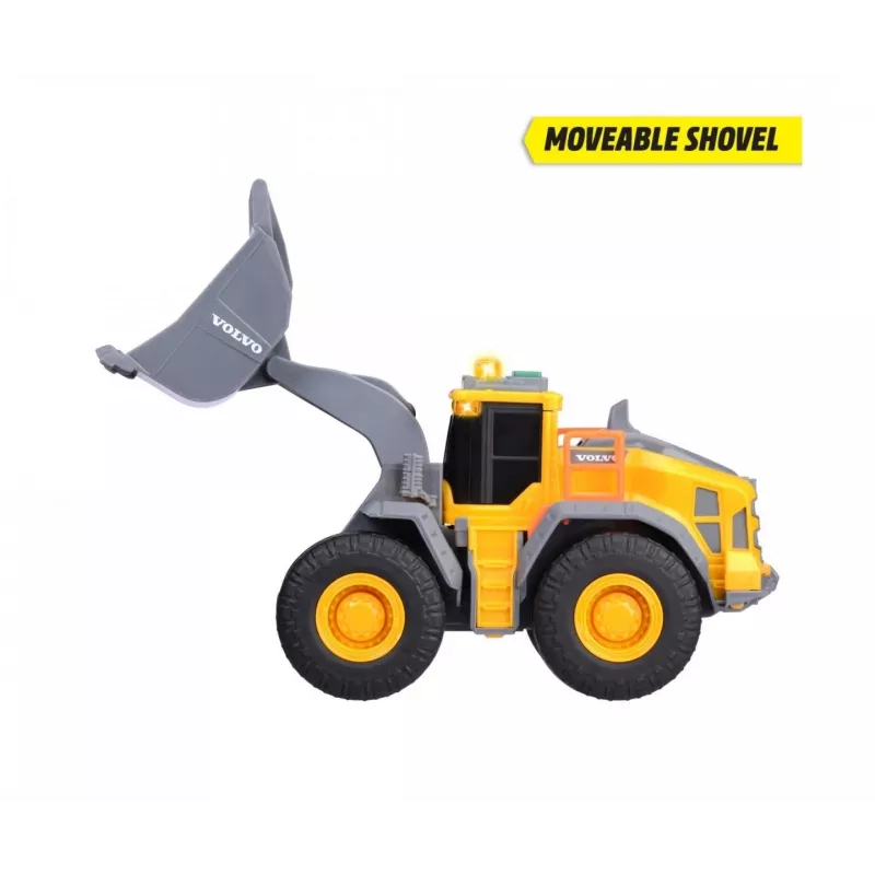 Die‑cast tālvadības riteņiekrāvēja rotaļlieta Dickie 1:16 mēroga modelis 203723006 transportlīdzekļu spēlēm