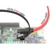 SATA kabelis DeLOCK 0,2 m 2x SATA III melns
