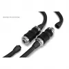Ātrā atvienošanas savienotājs Alphacool ES BLH1A Push-in Female AG Chrome Melns Matte