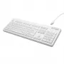 MAN&MACHINE Keyboard Very Cool white Hygienetastatur abwaschbar, 104 taustiņi, DE (VC/DE/W5)