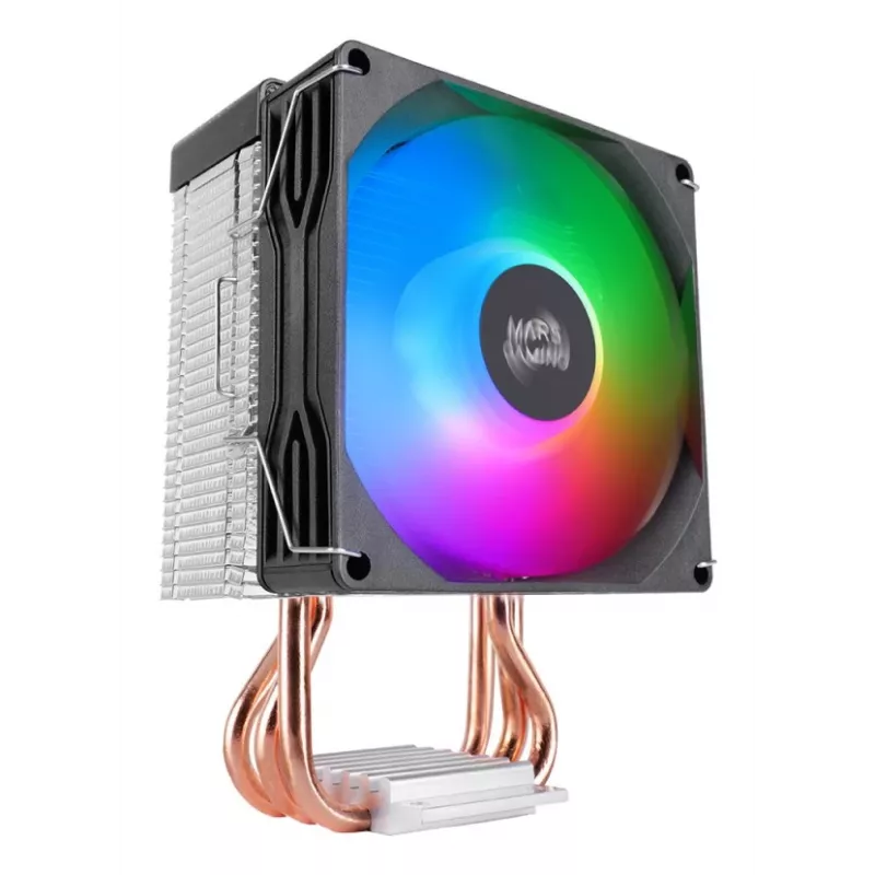 Gaisa dzesētājs TACENS Mars Gaming MCPU-X3, 90 mm ventilators, TDP 150 W, saderīgs ar LGA/AM4/AM5, melns