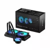 Viss-vienā šķidruma dzesētājs Fractal Design Lumen S24 v2 RGB — 240mm radiators, 120mm RGB ventilatori, Melns