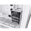 Case View 71 Riing rūdīta stikla E-ATX pilna torņa korpuss - Snow Edition