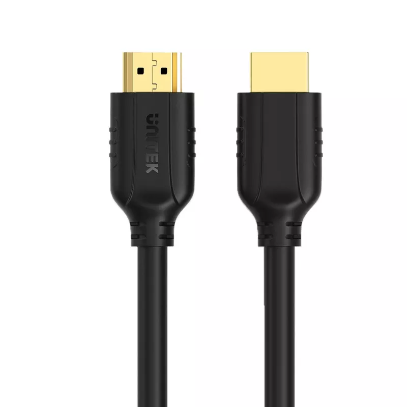 HDMI kabelis Unitek C11079BK-1.5M — 1,5 m, HDMI 2.0 A tips–A tips, maks. 4096×3112, melns