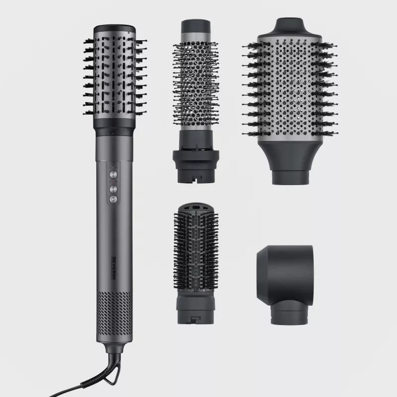 Severin WL 0683 Matu veidošanas komplekts Antracīts, Sudrabs 1500 W 2.8 m