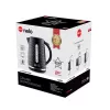 NELO tējkanna, tilpums 1,7 l, jauda 2000 W, melna