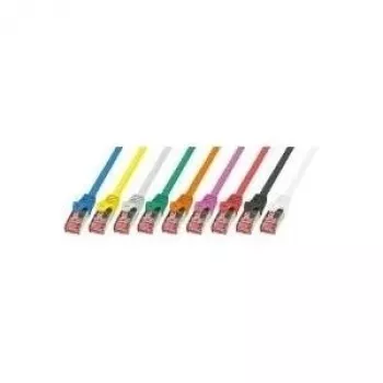 Logilink PrimeLine - Patch-Cable - RJ-45 (M) - RJ-45 (M) - 3 m - SFTP, PiMF - CAT 6 - glatt, bez halogēna - oranžs (CQ2068S)