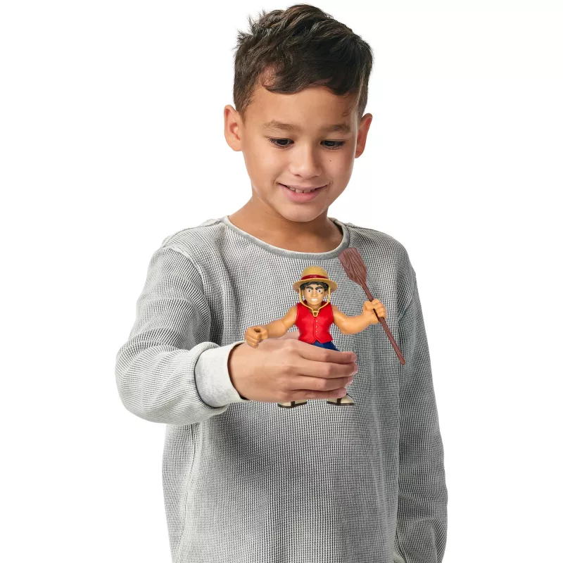 Heroes of Goo Jit to - Ultra Goo Heldenpack Luffy, Play Figurine