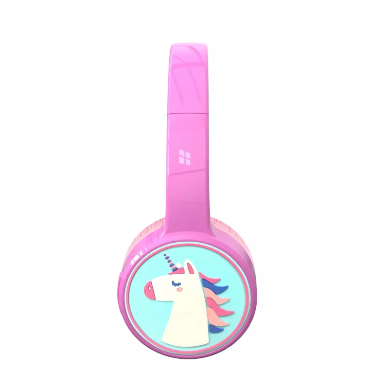 Denver BTH-106P austiņas/headset Vadu un bezvadu galvas saite Zvani/Mūzika Bluetooth Rozā